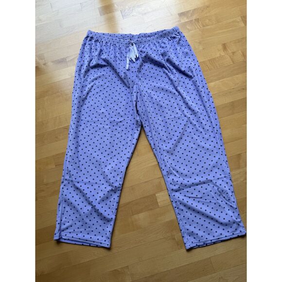 4 pairs of womens fleece pajama pants, petite XXL - Picture 5 of 8